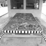 Mosaic Table at Bar